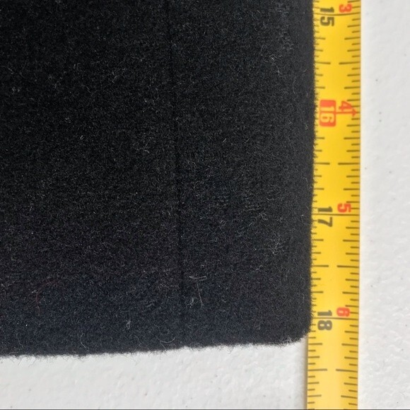 Vintage Parisian Signature Petite Wool Cashmere Black Blazer Women's Size 10P - Picture 7 of 11